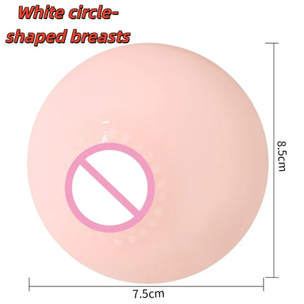 Siliconen Kunstmatige Borsten mannen Masturbatie Seksspeeltjes Realistische Zachte Borst Vagina voor Volwassen Man Sexy Borsten