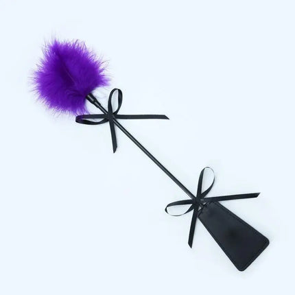 1PC Leather Spanking Paddle Tickling Bondage Play Whip Erotic Punishment Sex Toy for Couples Women Lover Bondage Erotic