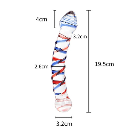 Adult Anal Sex Toys with Crystal Glass Dildo Beads G-Spot Butt Plug for Women Massager Vagina Stimulate Anue Phallus Collection