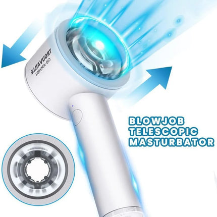 Automatic Telescopic Male Mastubator Cup Prostate Massager Penis Trainer Mastubator Realistic Vaginal Vibrator for Men Sex Toys