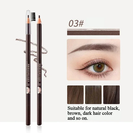 Eyebrow Pencil Waterproof Eyebrow Enhancers Long Lasting Brow Cosmetics Professional Makeup Brow 2mm Ultra-fine Eyebrow Pencil