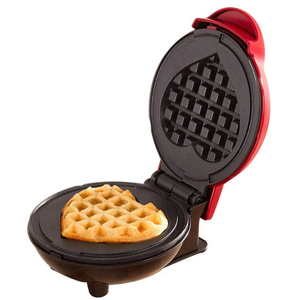110V-220V Mini Electric Waffles Maker Bubble Egg Cake Oven Breakfast Love Heart Shaped Waffle Maker Cooking Appliance For Home