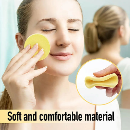 Compressed Round Facial Cleansing Sponges Cleaning Brushes Cleanse Tools Makeup Remover Wipes Finger Wholesale Free Shipping