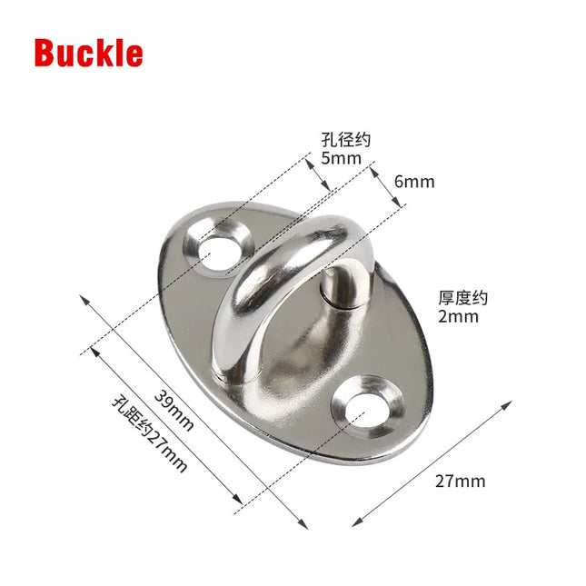Stainless Steel Heavy Duty Privacy Hook and Eye Latch Lock with Screws Black Silver Barn Door Easy Locks Gate Latch Window Wind
