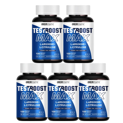 100 Caps | L-Arginine + L-Citrulline Complex | Energy & Enlargement  Size Growth Male Support | Experts Clinically Studied