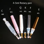 5ml style C clear / 100pcs silver head