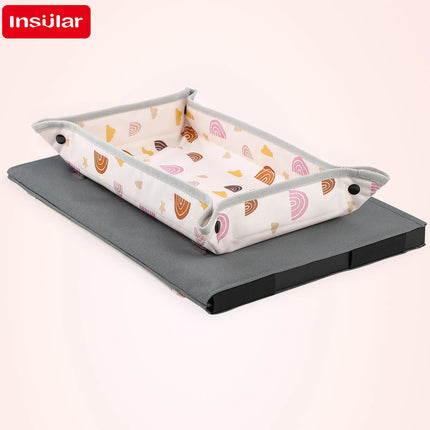 New Kids Travel Tray for airplanes Seats Travel Desk storage Foldable & Adjustable Lap Desk for Children Drawing Board Learning