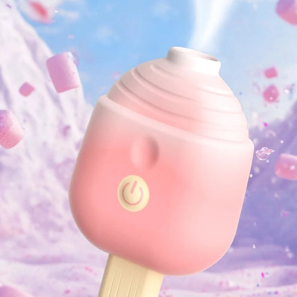 Ice cream portable vibrating sucking masturbation massager clitoris nipple vibrating sucking stimulator sex toys adult products