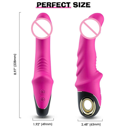 Sex Toys 9 Frequency Dildo Vibrator Silicone Penis Female Masturbator G-spot Vagina Stimulator Sex Machine Vibrator