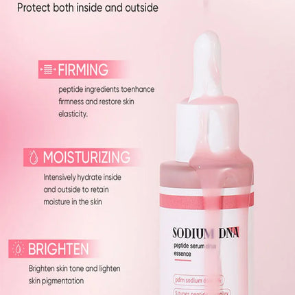 Salmon peptide water light essence moisturizing, firming and brightening skin care