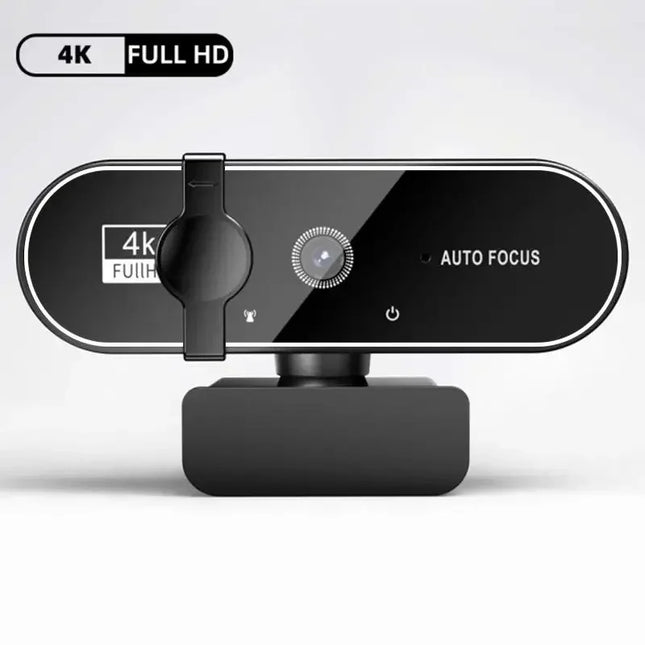 4K USB Web Camera With Microphone 2K Camera PC Computer Laptop Live Streaming for Computer PC Real-time Video Conference