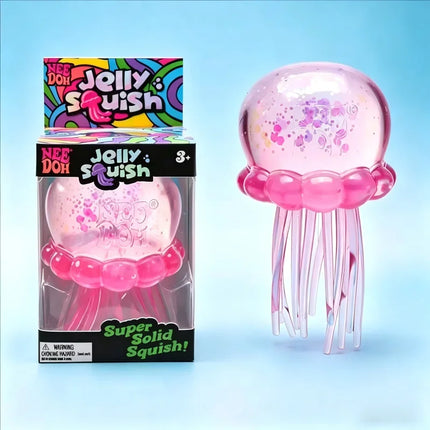 Squishies Nee Doh Medusa, Juguete Sensorial de Agua, Juguete Antiestrés de Gel Suave para Apretar
