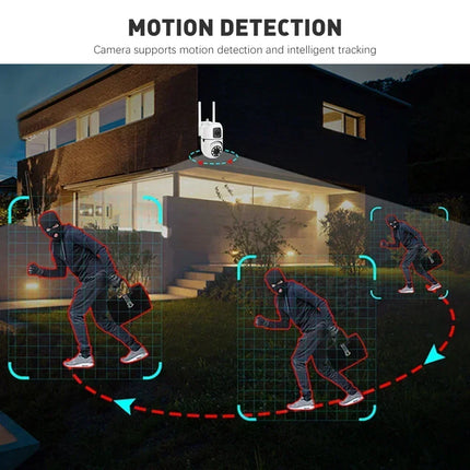 8MP Wifi Camera Dual Lens Security Wireless Outdoor Cameras Two-way Audio  AI Human Tracking Color Night Vision Baby Monitor