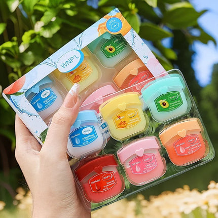 4/6/8pcs lipstick gift set, 8 kinds of fruit flavor lip gloss, base lipstick, colorless lipstick, party supplies gifts