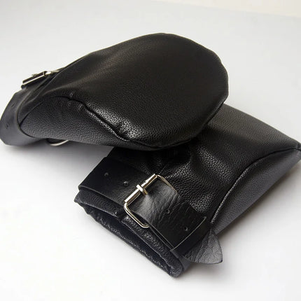Puppy Bdsm Mittens Mitt,Leather Gloves Dog Paw Palm, Padded Handcuffs Bondage,Sex Toys For Couples