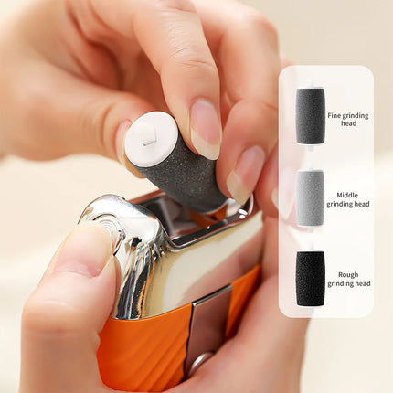 New Model of Fully Automatic Dead Skin and Callus Remover, Pressure-Sensing Pedicure Tool, Portable Smart Electric Foot Grinder