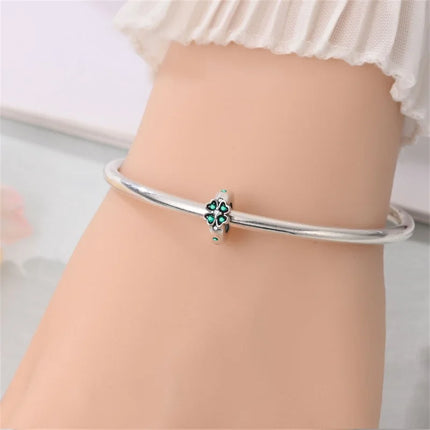 Original 925 Sterling Silver Charms Beads Cute Mushroom Unicorn Love Wings Pearl Charm for Bracelet Pendant Woman Girl Jewelry
