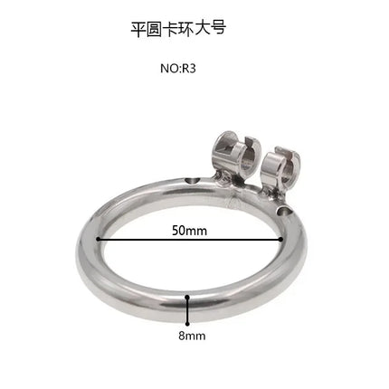 Cock Cage Lockable Chastity Belt Penis Ring Metal Cock Cage Chastity Device Erotic Sex Toys For Men Ball Scrotum Stretcher
