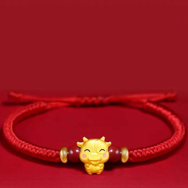 12 Constellation Zodiac Sign Charm Braided Bracelets Men Women Classics Red Rope Bracelet & Bangle Birthday Gift Party Jewelry