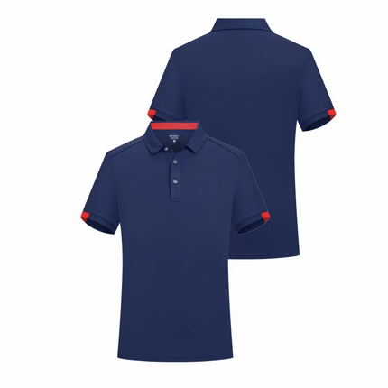 ZXL Quick-drying Sports Polo Shirt Custom Logo  Company Brand Design Print Embroidery Breathable Lapel Short Sleeve Polo Shirts