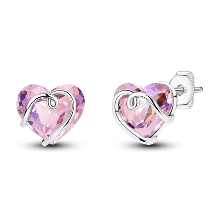 925 Sterling Silver Earrings Women 2025 Jewelry Hoop Ear Studs Sparkling Pave Earring Wedding Gift For Anniversary