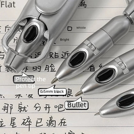Fun Squid Pen Press Type Ballpoint Pen with Deformation Tech Viral Stationery for Office School Use Gift