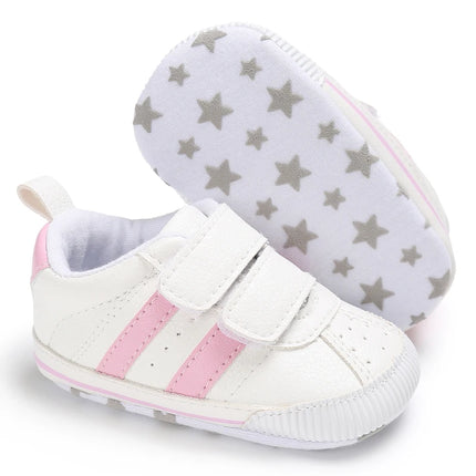 Spring and Autumn Style Baby Walking Shoes Baby White Shoes Casual Single Shoes For Boys and Girls Anti Slip Baby Shoes