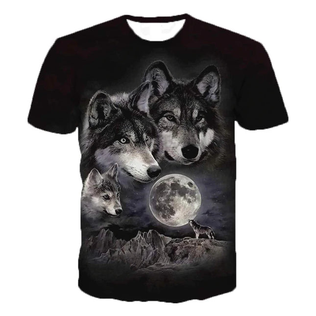 3D Wolf Hoodies Men Hooded Animal Printed Hoodie Sweatshirts Tracksuits Man/women Jackets Funny Hoody DropShipping