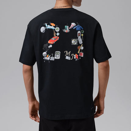 Nike genuine JORDAN men's knitted round neck sports breathable short sleeved T-shirt IR6309-010