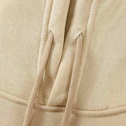 Self Confrontation Letter Print Hooded Sweatshirt with Drawstring and Kangaroo Pocket Comfortable Casual Fashion Hoodie Classic