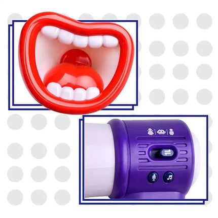 Kids Voice Changer Toy Fun Handheld Speaker Vocal Toys New Big Mouth Funny Megaphone Recording Toy Children Voice Changer Toy