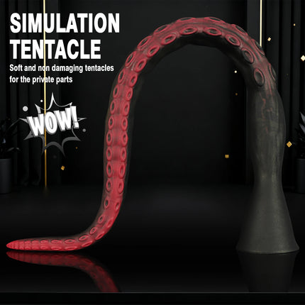 39 In Super Large Long Tentacle Anal Plug Thick Huge Butt Plug Anal Training Dilator Stimulator Adult Sex Toys For Gay Men Women