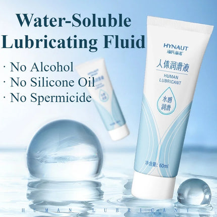 60ml Water Solubility Human Body Lubricant Long-lasting Moisturizing Lubricant for Couple Adult Sex Toy Vagina Lubricating Fluid