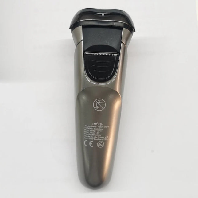 ENCHEN Blackstone Electric Rotary Shaver for Men 3D Floating Blade Washable Type-C USB Rechargeable Shaving Beard Machine