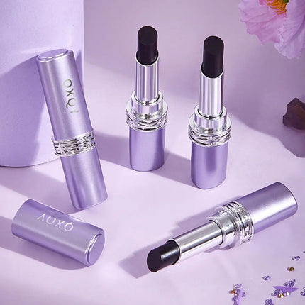 Velvet Matte Dark Magic Lipstick Long-Lasting Waterproof Lipstick Hydration Lip Gloss Nourishing Lightweight Smooth Essence Care