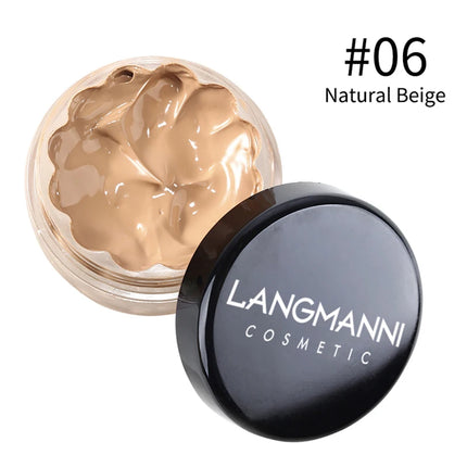 LANGMANNI MUTI-COLOR Concealer & Foundation | Full Coverage, Moisturizing, Brightens Skin Tone | Long-Lasting, Non-Cakey Finish