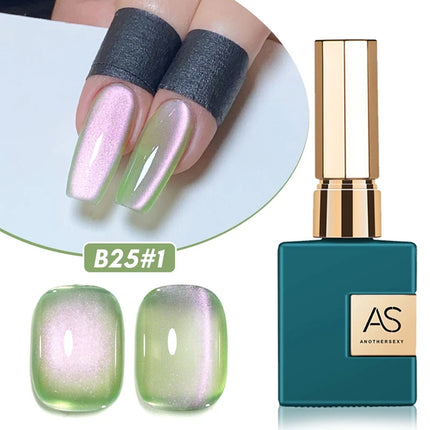 15ml blueberry Cat Eye Magnetic Gel Nail Polish Vernis Semi Permanent Cyan Fruit Gel Polish For Salon Manicure Varnish