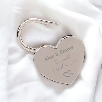 1PC Diy  Personalized Name  Engrave Padlock  For Jewelry Box Small Wooden Box