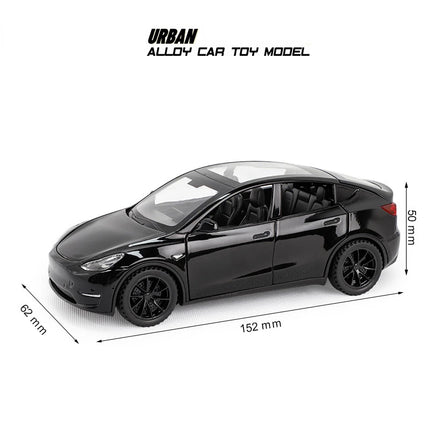 1:32 Model Y Alloy Car Model Diecast Metal Car Model Simulation Sound and Light Collection Childrens Toys Gift A963