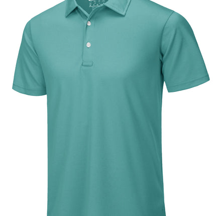 TACVASEN Summer Casual T-shirts Mens Short Sleeve Polo Shirts Button Down Work Shirts Quick Dry Tee Sports Fishing Golf Pullover