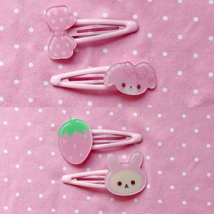 Girl Hair Accessoires Cutecore Headwear Japanese Cartoon Mp Hair Clips for Girls All Match Fringe Hair Rope Y2k Accessoires
