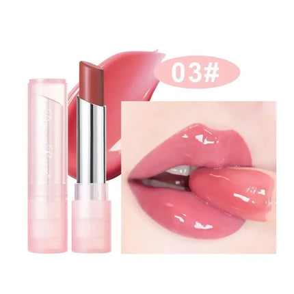 Jelly Tinted Lip Balm Moisturizing Lip-Primer Mask Cute Jelly Tinted Gloss Stick Lighten Lines Plump Lip Care Makeup Cosmetics