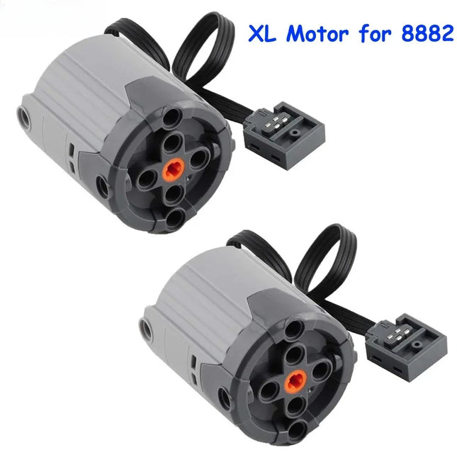 2PCS XL Motor Power Functions MOC Technology PF Blocks Speed Motor Compatible with Legoeds 8882