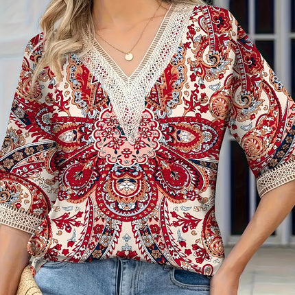 Plus Size Temperament Loose Woman Shirt Fashion Casual Blouse Elegant Long Sleeve Woman Shirt Holiday Weekend Top