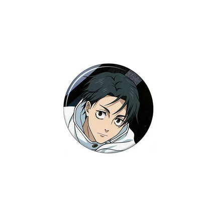 58mm Jujutsu Kaisen Pins Zenin Naoya Fushiguro Megumi Itadori Yuji Okkotsu Yuta Choso Tinplate Brooch Backpack Badge Gift