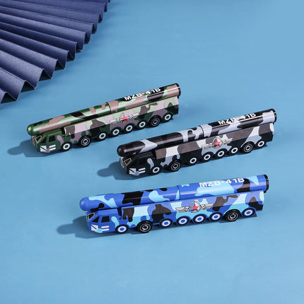 Creative Dongfeng Intercontinental Missile Design Gel Pen Black Ink Simulation Model Desk Signature Pen School Office Stationery