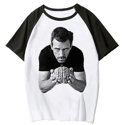 House Md t shirt women harajuku Y2K top female comic clothing