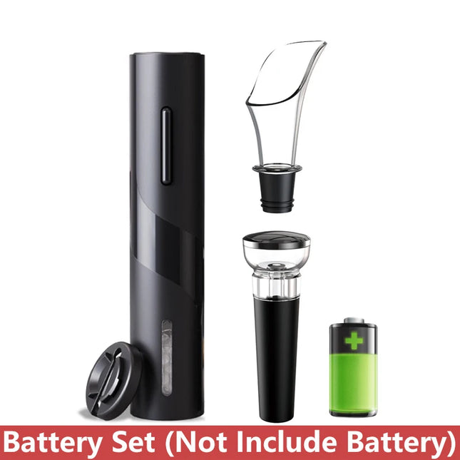 Automatic Electric Wine Openers for Beer USB & Battery Beer Bottle Openers Corkscrew Wine Beer Cap Opener Kitchen Accessories