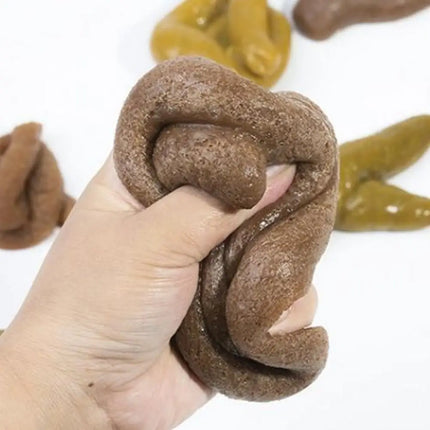 Simulated Feces Prank Props Fake Dog Poop Stress-relieving Toys Play Pranks Model Squeeze Fun Toy For April Fool's Day Gift