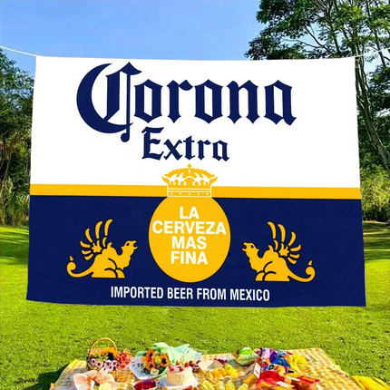 Corona Extra Beer Backdrops For Photography Kid Birthday Party Poster Flowers Balloon Decor Photocall Background
